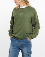 Vintage, Nike, Sweatshirt, The Real Deal, size medium, colour Green, newtown, sydney, australia, thrift store, opshop, preloved, secondhand, sustainable, retro, antique, 70s, 80s, 90s, 2000s, 00s, fashion, clothing, streetwear, trendy, garment, style, boutique, store, shop, archive, sale, cheap, best, top, Sweats and hoodies