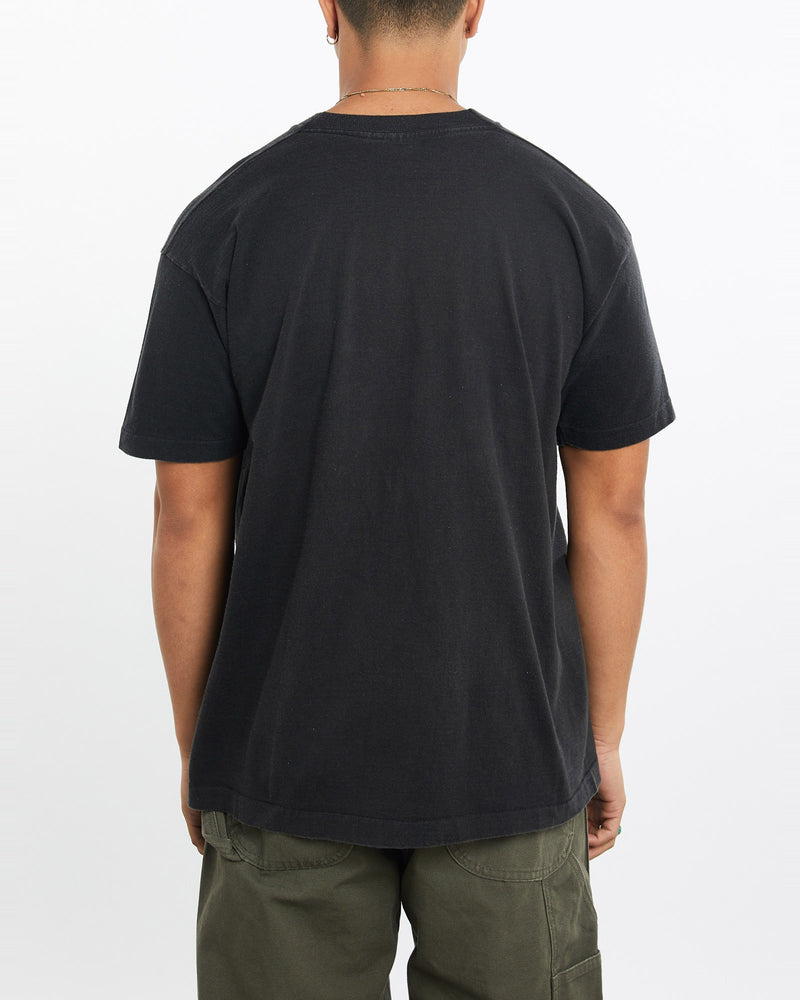 Vintage, 90s, Wolf, Wildlife, Tee, The Real Deal, size large, colour Black, newtown, sydney, australia, thrift store, opshop, preloved, secondhand, sustainable, retro, antique, 70s, 80s, 90s, 2000s, 00s, fashion, clothing, streetwear, trendy, garment, style, boutique, store, shop, archive, sale, cheap, best, top, T-Shirts