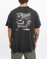 Vintage, 1997, Dale, Earnhardt, NASCAR, Racing, Tee, The Real Deal, size large, colour Black, newtown, sydney, australia, thrift store, opshop, preloved, secondhand, sustainable, retro, antique, 70s, 80s, 90s, 2000s, 00s, fashion, clothing, streetwear, trendy, garment, style, boutique, store, shop, archive, sale, cheap, best, top, T-Shirts