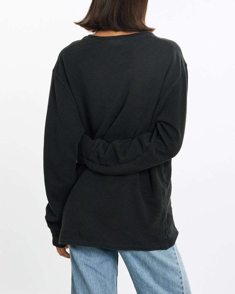 Vintage, Polo, Ralph, Lauren, Thermal, Long, Sleeve, Tee, The Real Deal, size medium, colour Black, newtown, sydney, australia, thrift store, opshop, preloved, secondhand, sustainable, retro, antique, 70s, 80s, 90s, 2000s, 00s, fashion, clothing, streetwear, trendy, garment, style, boutique, store, shop, archive, sale, cheap, best, top, T-Shirts