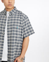 Vintage, 90s, Polo, Ralph, Lauren, Short, Sleeve, Button, Up, Shirt, The Real Deal, size extra large, colour Multicolour, newtown, sydney, australia, thrift store, opshop, preloved, secondhand, sustainable, retro, antique, 70s, 80s, 90s, 2000s, 00s, fashion, clothing, streetwear, trendy, garment, style, boutique, store, shop, archive, sale, cheap, best, top, Shirts