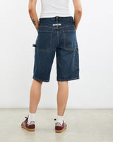 Vintage, Calvin, Klein, Denim, Carpenter, Shorts, The Real Deal, size 31", colour Blue, newtown, sydney, australia, thrift store, opshop, preloved, secondhand, sustainable, retro, antique, 70s, 80s, 90s, 2000s, 00s, fashion, clothing, streetwear, trendy, garment, style, boutique, store, shop, archive, sale, cheap, best, top, Shorts