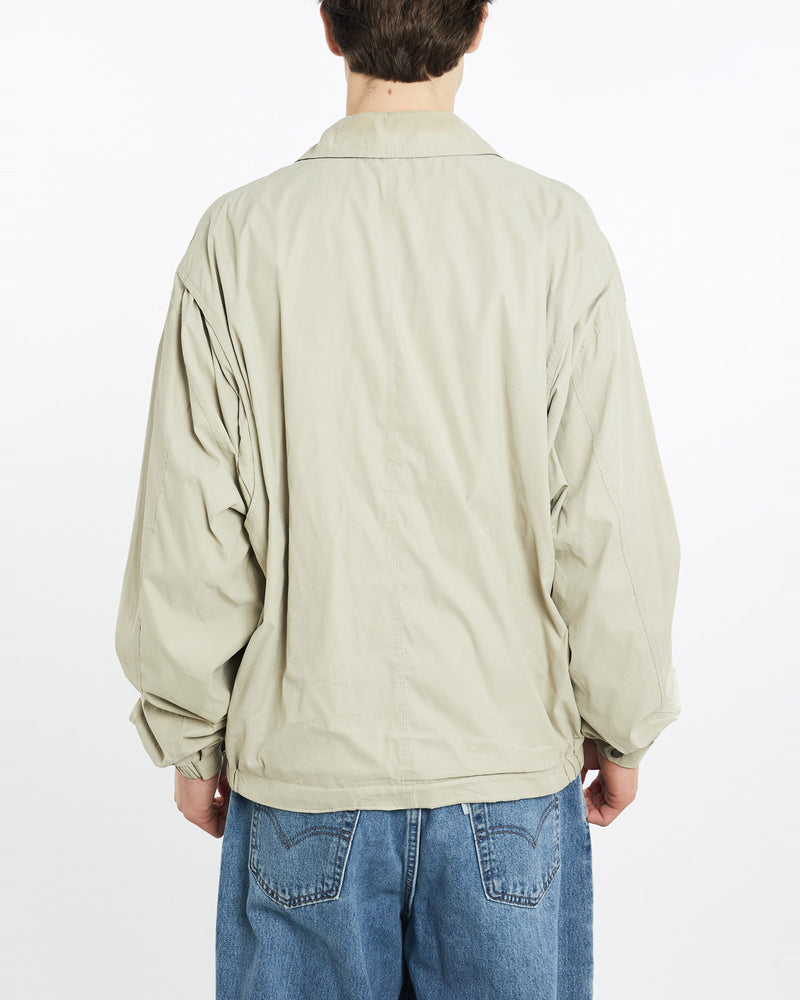 Vintage, 90s, Polo, Ralph, Lauren, Harrington, Jacket, The Real Deal, size extra large, colour Beige, newtown, sydney, australia, thrift store, opshop, preloved, secondhand, sustainable, retro, antique, 70s, 80s, 90s, 2000s, 00s, fashion, clothing, streetwear, trendy, garment, style, boutique, store, shop, archive, sale, cheap, best, top, Jackets