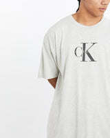 Vintage, Calvin, Klein, Tee, The Real Deal, size large, colour Grey, newtown, sydney, australia, thrift store, opshop, preloved, secondhand, sustainable, retro, antique, 70s, 80s, 90s, 2000s, 00s, fashion, clothing, streetwear, trendy, garment, style, boutique, store, shop, archive, sale, cheap, best, top, T-Shirts