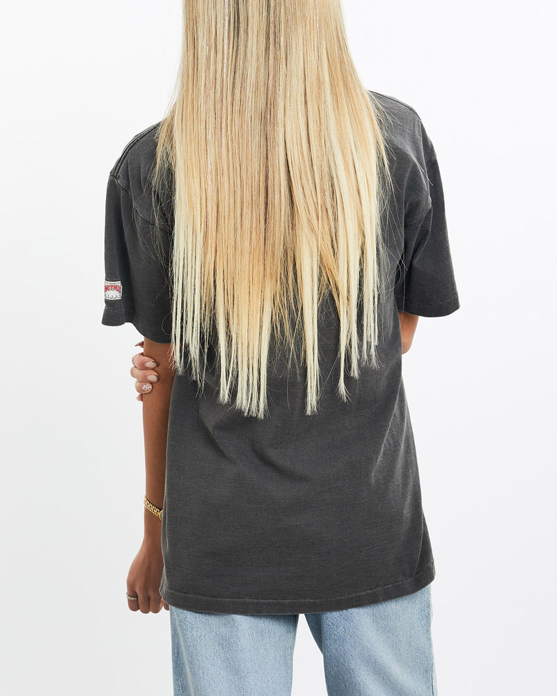 Vintage, 90s, NFL, Dallas, Cowboys, Tee, The Real Deal, size extra small, colour Black, newtown, sydney, australia, thrift store, opshop, preloved, secondhand, sustainable, retro, antique, 70s, 80s, 90s, 2000s, 00s, fashion, clothing, streetwear, trendy, garment, style, boutique, store, shop, archive, sale, cheap, best, top, T-Shirts