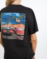 Vintage, In-N-Out, Burger, Tee, The Real Deal, size medium, colour Black, newtown, sydney, australia, thrift store, opshop, preloved, secondhand, sustainable, retro, antique, 70s, 80s, 90s, 2000s, 00s, fashion, clothing, streetwear, trendy, garment, style, boutique, store, shop, archive, sale, cheap, best, top, T-Shirts