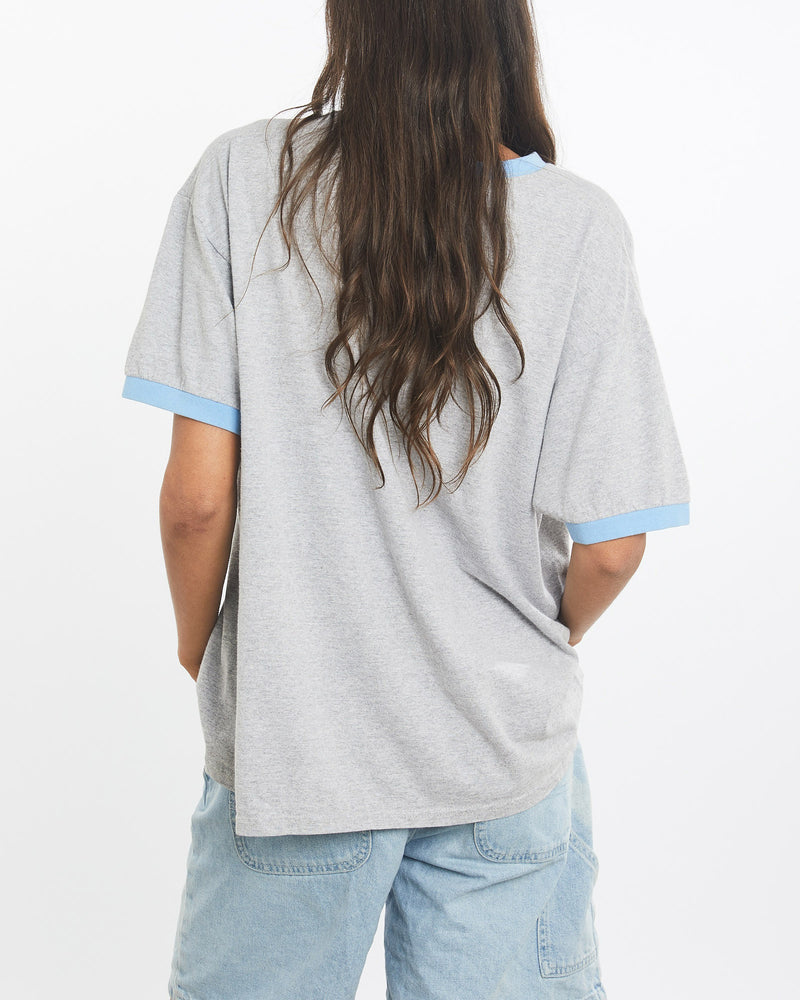 Vintage, Nike, Tee, The Real Deal, size small, colour Grey, newtown, sydney, australia, thrift store, opshop, preloved, secondhand, sustainable, retro, antique, 70s, 80s, 90s, 2000s, 00s, fashion, clothing, streetwear, trendy, garment, style, boutique, store, shop, archive, sale, cheap, best, top, T-Shirts