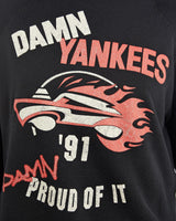 Vintage, 1991, Damn, Yankees, Music, Sweatshirt, The Real Deal, size medium, colour Black, newtown, sydney, australia, thrift store, opshop, preloved, secondhand, sustainable, retro, antique, 70s, 80s, 90s, 2000s, 00s, fashion, clothing, streetwear, trendy, garment, style, boutique, store, shop, archive, sale, cheap, best, top, Sweats and hoodies