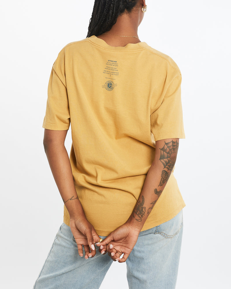 Vintage 90s Earth Wildlife Tee <br>M , The Real Deal , newtown, sydney, australia, thrift store, opshop, preloved, secondhand, sustainable, retro, antique, 70s, 80s, 90s, 2000s, 00s, fashion, clothing, streetwear, trendy, garment, style, boutique, store, shop, archive, sale, cheap, best, top