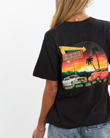 Vintage, In-N-Out, Burger, Tee, The Real Deal, size small, colour Black, newtown, sydney, australia, thrift store, opshop, preloved, secondhand, sustainable, retro, antique, 70s, 80s, 90s, 2000s, 00s, fashion, clothing, streetwear, trendy, garment, style, boutique, store, shop, archive, sale, cheap, best, top, T-Shirts