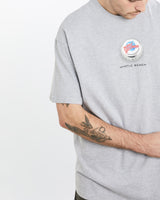 Vintage, Planet, Hollywood, Tee, The Real Deal, size extra large, colour Grey, newtown, sydney, australia, thrift store, opshop, preloved, secondhand, sustainable, retro, antique, 70s, 80s, 90s, 2000s, 00s, fashion, clothing, streetwear, trendy, garment, style, boutique, store, shop, archive, sale, cheap, best, top, T-Shirts