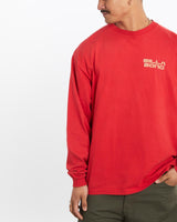 Vintage, 90s, Billabong, Surf, Long, Sleeve, Tee, The Real Deal, size large, colour Red, newtown, sydney, australia, thrift store, opshop, preloved, secondhand, sustainable, retro, antique, 70s, 80s, 90s, 2000s, 00s, fashion, clothing, streetwear, trendy, garment, style, boutique, store, shop, archive, sale, cheap, best, top, T-Shirts