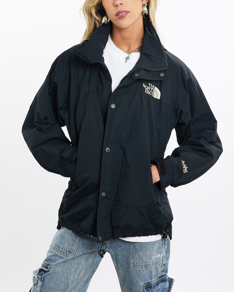 Vintage, The, North, Face, Windbreaker, Jacket, The Real Deal, size small, colour Black, newtown, sydney, australia, thrift store, opshop, preloved, secondhand, sustainable, retro, antique, 70s, 80s, 90s, 2000s, 00s, fashion, clothing, streetwear, trendy, garment, style, boutique, store, shop, archive, sale, cheap, best, top, Jackets