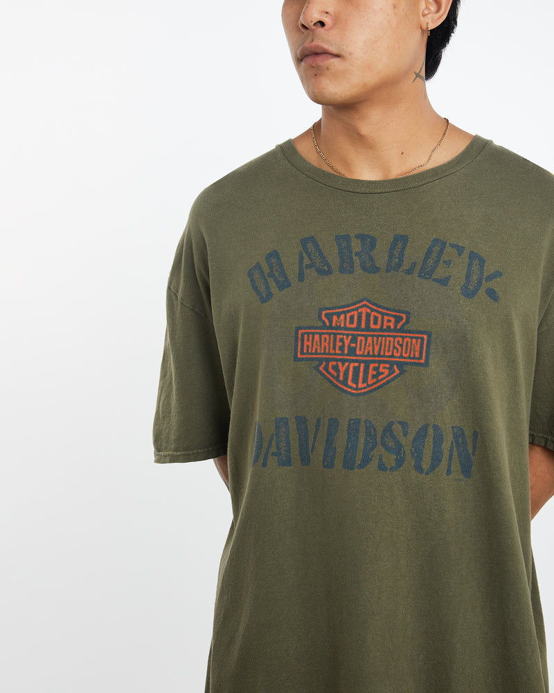 Vintage Harley Davidson Tee <br>XL , The Real Deal , newtown, sydney, australia, thrift store, opshop, preloved, secondhand, sustainable, retro, antique, 70s, 80s, 90s, 2000s, 00s, fashion, clothing, streetwear, trendy, garment, style, boutique, store, shop, archive, sale, cheap, best, top