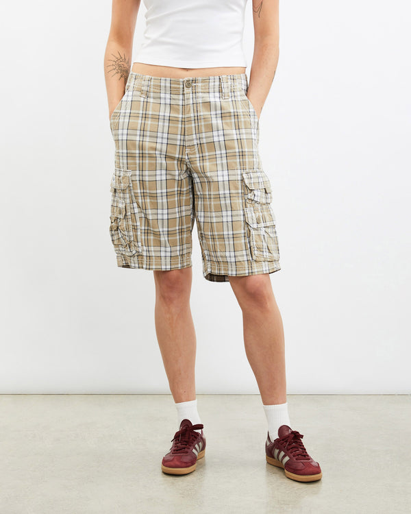 Vintage, Lee, Cargo, Shorts, The Real Deal, size 31", colour Multicolour, newtown, sydney, australia, thrift store, opshop, preloved, secondhand, sustainable, retro, antique, 70s, 80s, 90s, 2000s, 00s, fashion, clothing, streetwear, trendy, garment, style, boutique, store, shop, archive, sale, cheap, best, top, Shorts