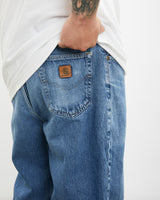 Vintage Carhartt Denim Jeans <br>40" , The Real Deal , newtown, sydney, australia, thrift store, opshop, preloved, secondhand, sustainable, retro, antique, 70s, 80s, 90s, 2000s, 00s, fashion, clothing, streetwear, trendy, garment, style, boutique, store, shop, archive, sale, cheap, best, top