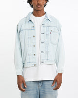 Vintage, 90s, Levi's, LVC, 70647, Type, 1', Buckle, Back, Denim, Jacket, The Real Deal, size large, colour Blue, newtown, sydney, australia, thrift store, opshop, preloved, secondhand, sustainable, retro, antique, 70s, 80s, 90s, 2000s, 00s, fashion, clothing, streetwear, trendy, garment, style, boutique, store, shop, archive, sale, cheap, best, top, Jackets