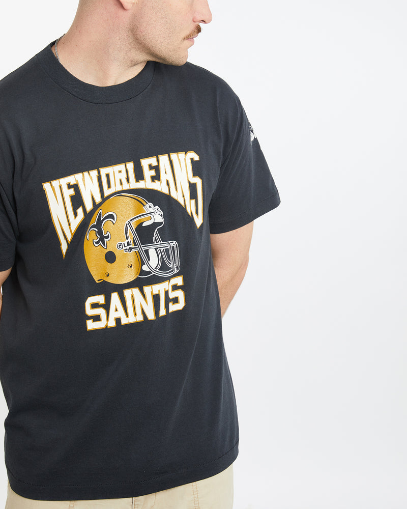 Vintage 90s NFL New Orleans Saints Tee <br>L , The Real Deal , newtown, sydney, australia, thrift store, opshop, preloved, secondhand, sustainable, retro, antique, 70s, 80s, 90s, 2000s, 00s, fashion, clothing, streetwear, trendy, garment, style, boutique, store, shop, archive, sale, cheap, best, top