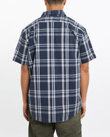 Vintage, 90s, Polo, Ralph, Lauren, Short, Sleeve, Button, Up, Shirt, The Real Deal, size large, colour Navy, newtown, sydney, australia, thrift store, opshop, preloved, secondhand, sustainable, retro, antique, 70s, 80s, 90s, 2000s, 00s, fashion, clothing, streetwear, trendy, garment, style, boutique, store, shop, archive, sale, cheap, best, top, Shirts