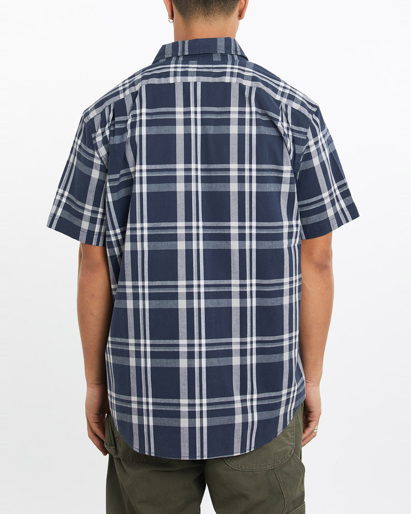 Vintage, 90s, Polo, Ralph, Lauren, Short, Sleeve, Button, Up, Shirt, The Real Deal, size large, colour Navy, newtown, sydney, australia, thrift store, opshop, preloved, secondhand, sustainable, retro, antique, 70s, 80s, 90s, 2000s, 00s, fashion, clothing, streetwear, trendy, garment, style, boutique, store, shop, archive, sale, cheap, best, top, Shirts