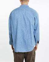 Vintage, Levi's, Denim, Button, Up, Shirt, The Real Deal, size extra large, colour Blue, newtown, sydney, australia, thrift store, opshop, preloved, secondhand, sustainable, retro, antique, 70s, 80s, 90s, 2000s, 00s, fashion, clothing, streetwear, trendy, garment, style, boutique, store, shop, archive, sale, cheap, best, top, Shirts