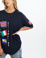 Vintage, 1994, FIFA, World, Cup, Tee, The Real Deal, size medium, colour Navy, newtown, sydney, australia, thrift store, opshop, preloved, secondhand, sustainable, retro, antique, 70s, 80s, 90s, 2000s, 00s, fashion, clothing, streetwear, trendy, garment, style, boutique, store, shop, archive, sale, cheap, best, top, T-Shirts