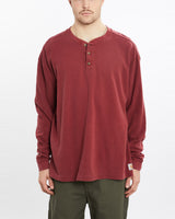 Vintage, Carhartt, Long, Sleeve, Thermal, Tee, The Real Deal, size extra large, colour Burgundy, newtown, sydney, australia, thrift store, opshop, preloved, secondhand, sustainable, retro, antique, 70s, 80s, 90s, 2000s, 00s, fashion, clothing, streetwear, trendy, garment, style, boutique, store, shop, archive, sale, cheap, best, top, T-Shirts