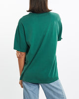 Vintage, 90s, NCAA, Miami, Hurricanes, Tee, The Real Deal, size small, colour Green, newtown, sydney, australia, thrift store, opshop, preloved, secondhand, sustainable, retro, antique, 70s, 80s, 90s, 2000s, 00s, fashion, clothing, streetwear, trendy, garment, style, boutique, store, shop, archive, sale, cheap, best, top, T-Shirts