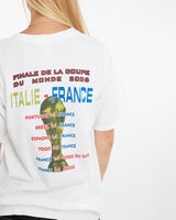 2006, Vintage, FIFA, World, Cup, Final, Tee, The Real Deal, size medium, colour White, newtown, sydney, australia, thrift store, opshop, preloved, secondhand, sustainable, retro, antique, 70s, 80s, 90s, 2000s, 00s, fashion, clothing, streetwear, trendy, garment, style, boutique, store, shop, archive, sale, cheap, best, top, T-Shirts