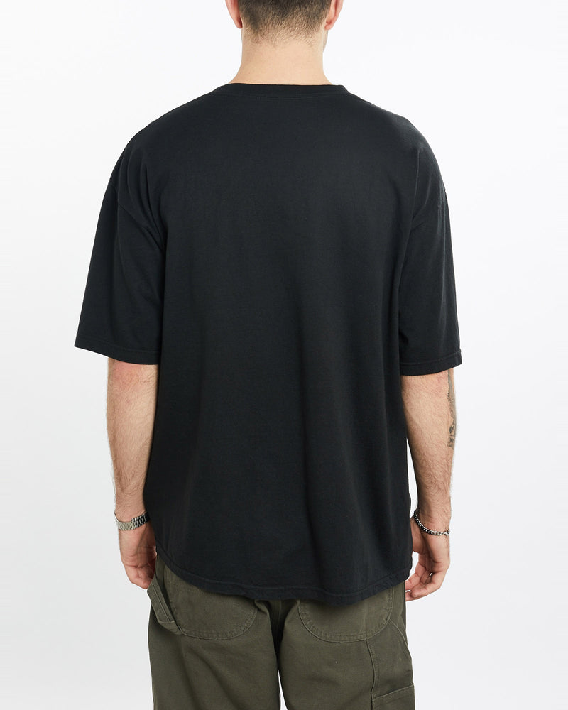 Vintage, NFL, Carolina, Panthers, Tee, The Real Deal, size extra large, colour Black, newtown, sydney, australia, thrift store, opshop, preloved, secondhand, sustainable, retro, antique, 70s, 80s, 90s, 2000s, 00s, fashion, clothing, streetwear, trendy, garment, style, boutique, store, shop, archive, sale, cheap, best, top, T-Shirts