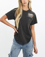 Vintage, 90s, Ron, Jon, Surf, Tee, The Real Deal, size extra small, colour Black, newtown, sydney, australia, thrift store, opshop, preloved, secondhand, sustainable, retro, antique, 70s, 80s, 90s, 2000s, 00s, fashion, clothing, streetwear, trendy, garment, style, boutique, store, shop, archive, sale, cheap, best, top, T-Shirts