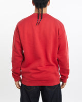 Vintage, Timberland, Sweatshirt, The Real Deal, size large, colour Red, newtown, sydney, australia, thrift store, opshop, preloved, secondhand, sustainable, retro, antique, 70s, 80s, 90s, 2000s, 00s, fashion, clothing, streetwear, trendy, garment, style, boutique, store, shop, archive, sale, cheap, best, top, Sweats and hoodies