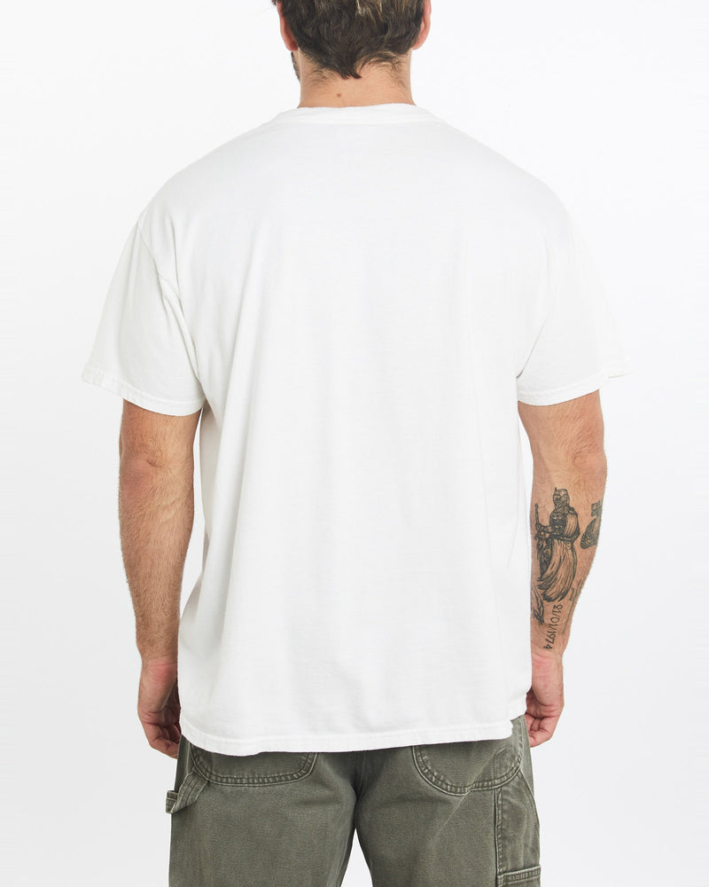 Vintage, SpongeBob, SquarePants, Cartoon, Tee, The Real Deal, size large, colour White, newtown, sydney, australia, thrift store, opshop, preloved, secondhand, sustainable, retro, antique, 70s, 80s, 90s, 2000s, 00s, fashion, clothing, streetwear, trendy, garment, style, boutique, store, shop, archive, sale, cheap, best, top, T-Shirts