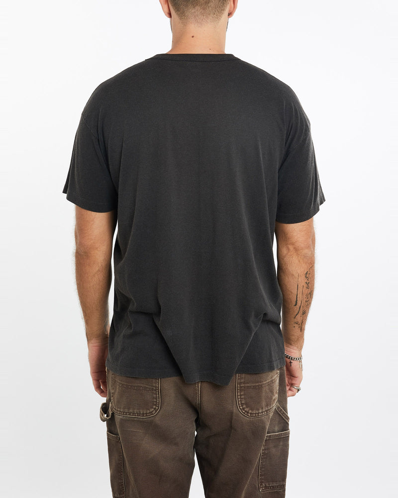 Vintage, 90s, United, States, Marine, Corps, Tee, The Real Deal, size large, colour Black, newtown, sydney, australia, thrift store, opshop, preloved, secondhand, sustainable, retro, antique, 70s, 80s, 90s, 2000s, 00s, fashion, clothing, streetwear, trendy, garment, style, boutique, store, shop, archive, sale, cheap, best, top, T-Shirts