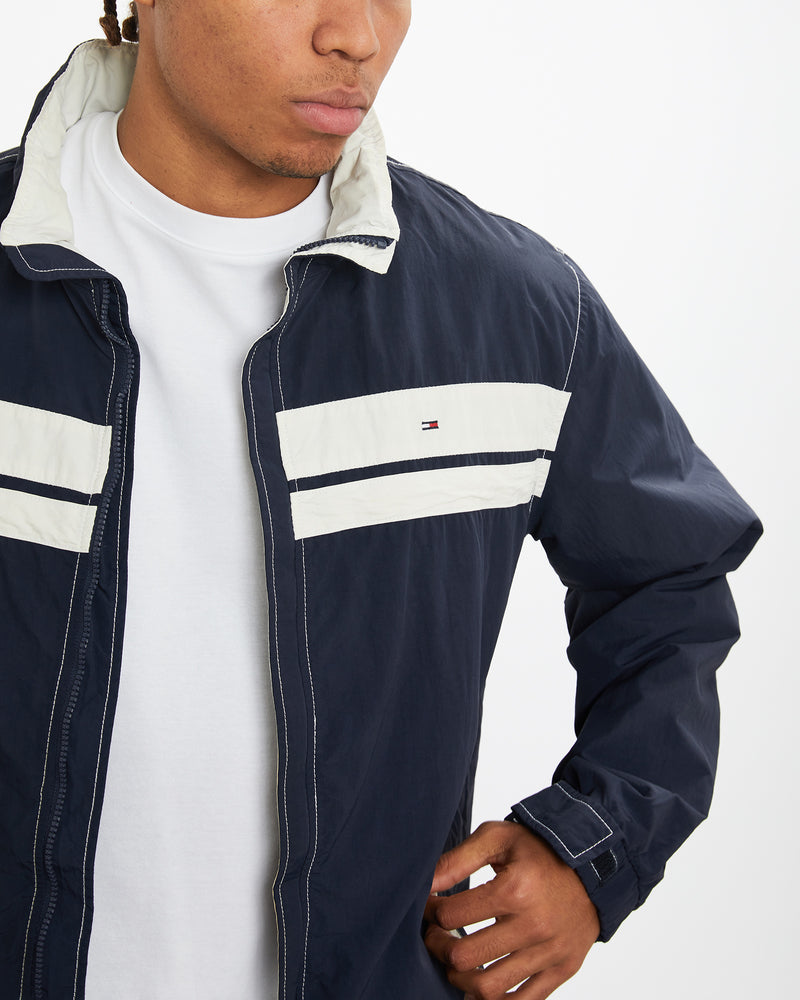 Vintage Tommy Hilfiger Windbreaker Jacket <br>XL , The Real Deal , newtown, sydney, australia, thrift store, opshop, preloved, secondhand, sustainable, retro, antique, 70s, 80s, 90s, 2000s, 00s, fashion, clothing, streetwear, trendy, garment, style, boutique, store, shop, archive, sale, cheap, best, top