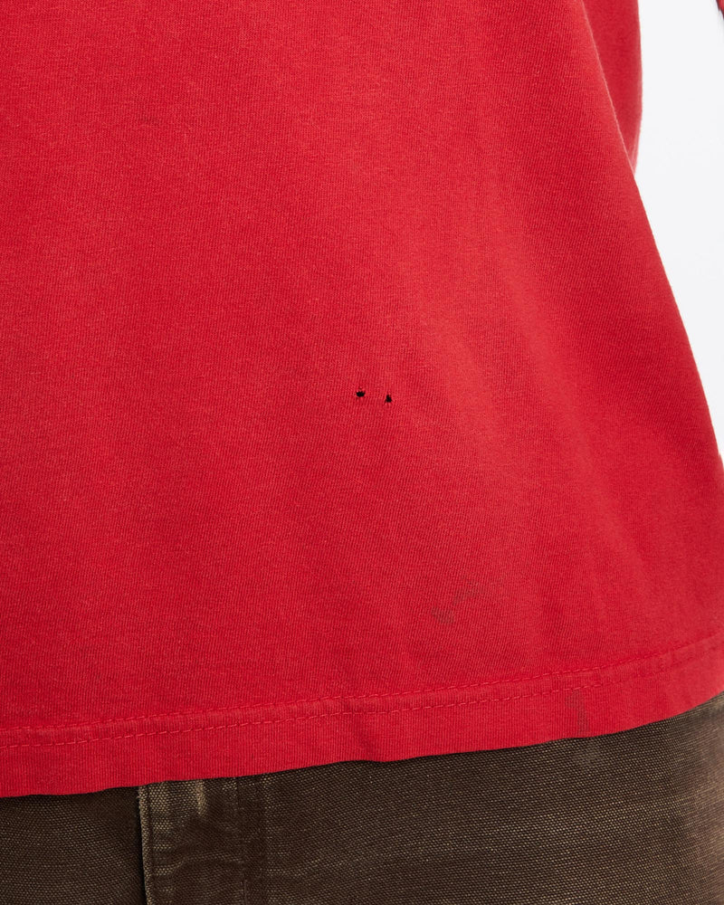 Vintage, Zum, Speed, Drag, Racing, Tee, The Real Deal, size extra large, colour Red, newtown, sydney, australia, thrift store, opshop, preloved, secondhand, sustainable, retro, antique, 70s, 80s, 90s, 2000s, 00s, fashion, clothing, streetwear, trendy, garment, style, boutique, store, shop, archive, sale, cheap, best, top, T-Shirts