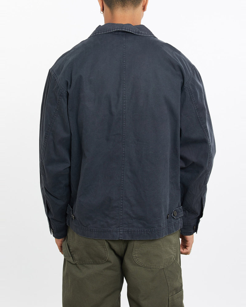 Vintage, 90s, Polo, Ralph, Lauren, Harrington, Jacket, The Real Deal, size large, colour Navy, newtown, sydney, australia, thrift store, opshop, preloved, secondhand, sustainable, retro, antique, 70s, 80s, 90s, 2000s, 00s, fashion, clothing, streetwear, trendy, garment, style, boutique, store, shop, archive, sale, cheap, best, top, Jackets