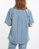 Vintage, 90s, Polo, Ralph, Lauren, Short, Sleeve, Button, Up, Shirt, The Real Deal, size medium, colour Blue, newtown, sydney, australia, thrift store, opshop, preloved, secondhand, sustainable, retro, antique, 70s, 80s, 90s, 2000s, 00s, fashion, clothing, streetwear, trendy, garment, style, boutique, store, shop, archive, sale, cheap, best, top, Shirts