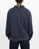 Vintage, Nautica, Quarter, Zip, Sweatshirt, The Real Deal, size large, colour Navy, newtown, sydney, australia, thrift store, opshop, preloved, secondhand, sustainable, retro, antique, 70s, 80s, 90s, 2000s, 00s, fashion, clothing, streetwear, trendy, garment, style, boutique, store, shop, archive, sale, cheap, best, top, Sweats and hoodies