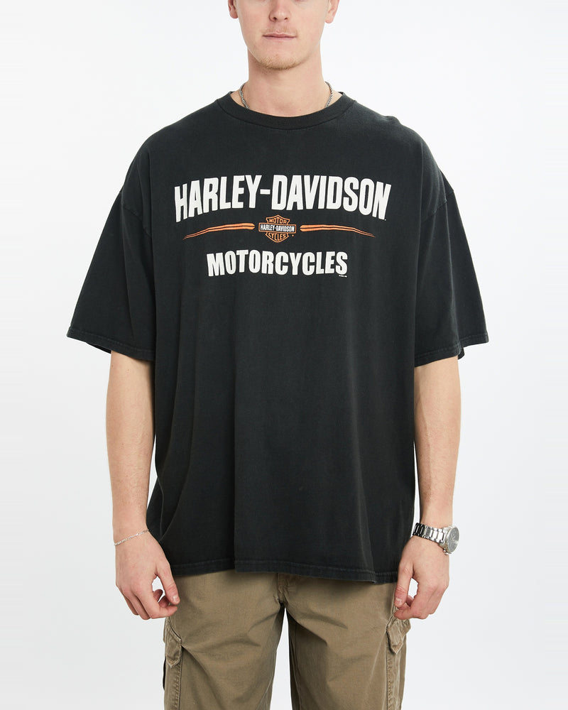 Vintage Harley Davidson Tee <br>XXL , The Real Deal , newtown, sydney, australia, thrift store, opshop, preloved, secondhand, sustainable, retro, antique, 70s, 80s, 90s, 2000s, 00s, fashion, clothing, streetwear, trendy, garment, style, boutique, store, shop, archive, sale, cheap, best, top