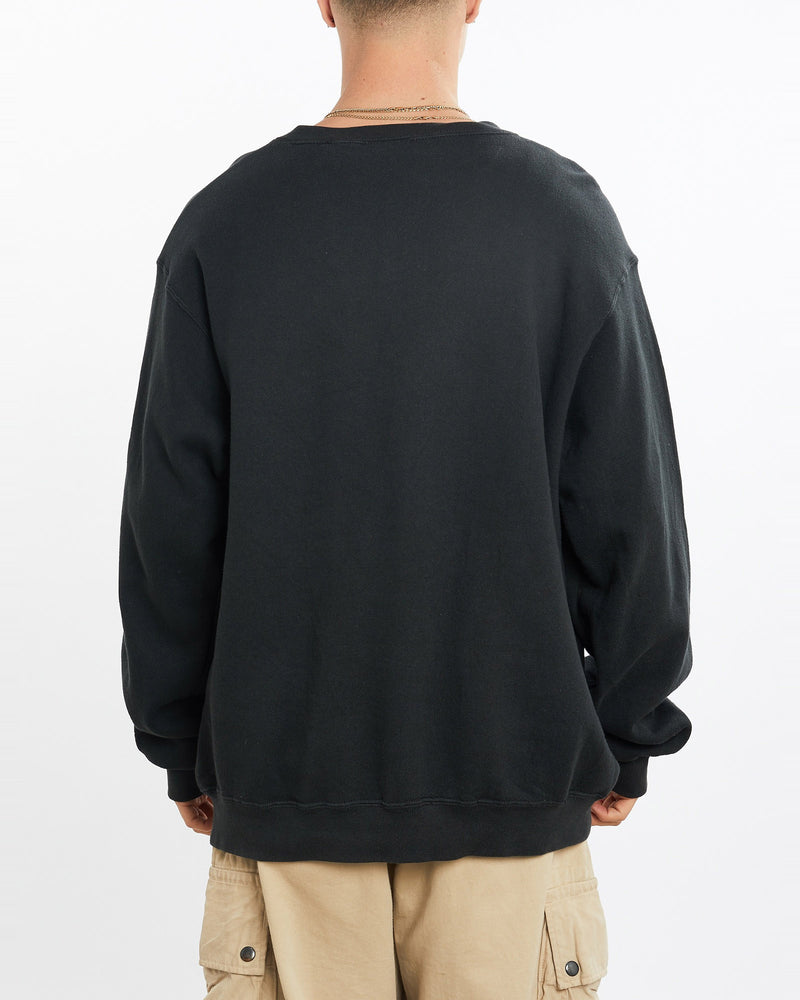 Vintage, 90s, Nike, Sweatshirt, The Real Deal, size extra large, colour Black, newtown, sydney, australia, thrift store, opshop, preloved, secondhand, sustainable, retro, antique, 70s, 80s, 90s, 2000s, 00s, fashion, clothing, streetwear, trendy, garment, style, boutique, store, shop, archive, sale, cheap, best, top, Sweats and hoodies