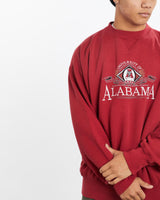 Vintage, 90s, University, of, Alabama, Sweatshirt, The Real Deal, size large, colour Burgundy, newtown, sydney, australia, thrift store, opshop, preloved, secondhand, sustainable, retro, antique, 70s, 80s, 90s, 2000s, 00s, fashion, clothing, streetwear, trendy, garment, style, boutique, store, shop, archive, sale, cheap, best, top, Sweats and hoodies