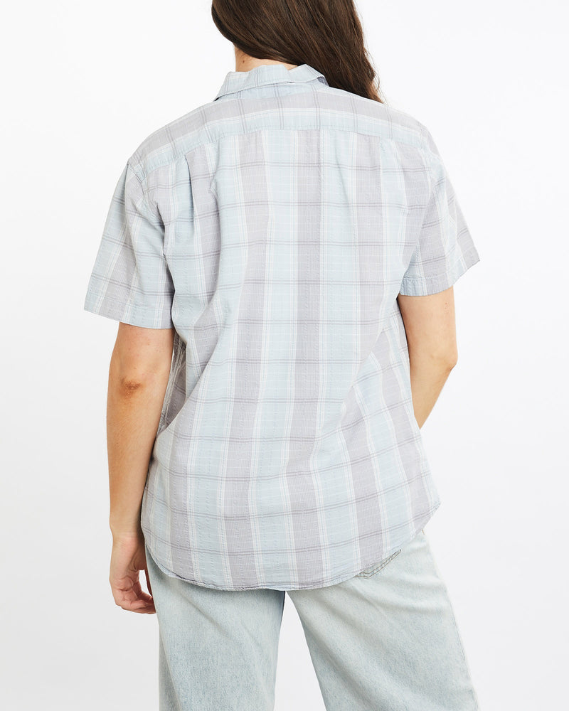 Vintage, Eddie, Bauer, Short, Sleeve, Button, Up, Shirt, The Real Deal, size medium, colour Multicolour, newtown, sydney, australia, thrift store, opshop, preloved, secondhand, sustainable, retro, antique, 70s, 80s, 90s, 2000s, 00s, fashion, clothing, streetwear, trendy, garment, style, boutique, store, shop, archive, sale, cheap, best, top, Shirts