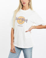 Vintage, Hard, Rock, Cafe, Tee, The Real Deal, size small, colour White, newtown, sydney, australia, thrift store, opshop, preloved, secondhand, sustainable, retro, antique, 70s, 80s, 90s, 2000s, 00s, fashion, clothing, streetwear, trendy, garment, style, boutique, store, shop, archive, sale, cheap, best, top, T-Shirts