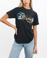 Vintage, 90s, Walt, Disney, World, Tee, The Real Deal, size extra small, colour Black, newtown, sydney, australia, thrift store, opshop, preloved, secondhand, sustainable, retro, antique, 70s, 80s, 90s, 2000s, 00s, fashion, clothing, streetwear, trendy, garment, style, boutique, store, shop, archive, sale, cheap, best, top, T-Shirts