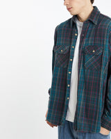 Vintage, Five, Brother, Flannelette, Button, Up, Shirt, The Real Deal, size extra large, colour Multicolour, newtown, sydney, australia, thrift store, opshop, preloved, secondhand, sustainable, retro, antique, 70s, 80s, 90s, 2000s, 00s, fashion, clothing, streetwear, trendy, garment, style, boutique, store, shop, archive, sale, cheap, best, top, Shirts