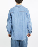 Vintage, Levi's, Denim, Button, Up, Shirt, The Real Deal, size extra large, colour Blue, newtown, sydney, australia, thrift store, opshop, preloved, secondhand, sustainable, retro, antique, 70s, 80s, 90s, 2000s, 00s, fashion, clothing, streetwear, trendy, garment, style, boutique, store, shop, archive, sale, cheap, best, top, Shirts