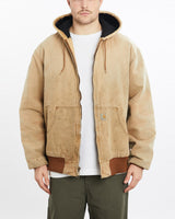 Vintage, Carhartt, Active', Jacket, The Real Deal, size extra large, colour Beige, newtown, sydney, australia, thrift store, opshop, preloved, secondhand, sustainable, retro, antique, 70s, 80s, 90s, 2000s, 00s, fashion, clothing, streetwear, trendy, garment, style, boutique, store, shop, archive, sale, cheap, best, top, Jackets