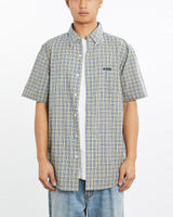 Vintage, 90s, Chaps, Ralph, Lauren, Short, Sleeve, Button, Up, Shirt, The Real Deal, size large, colour Multicolour, newtown, sydney, australia, thrift store, opshop, preloved, secondhand, sustainable, retro, antique, 70s, 80s, 90s, 2000s, 00s, fashion, clothing, streetwear, trendy, garment, style, boutique, store, shop, archive, sale, cheap, best, top, Shirts