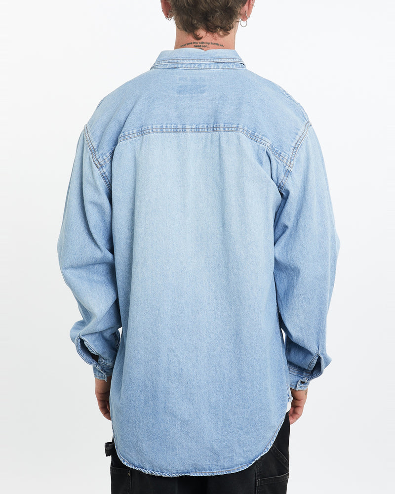 Vintage 90s Levi's Denim Button Up Shirt <br>L , The Real Deal , newtown, sydney, australia, thrift store, opshop, preloved, secondhand, sustainable, retro, antique, 70s, 80s, 90s, 2000s, 00s, fashion, clothing, streetwear, trendy, garment, style, boutique, store, shop, archive, sale, cheap, best, top